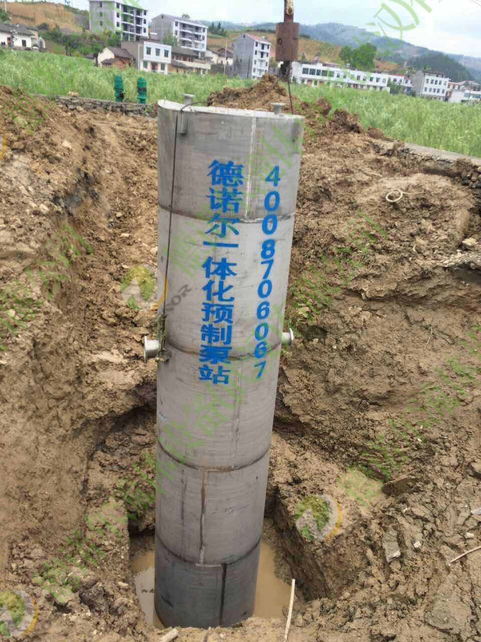 一體化預(yù)制泵站構(gòu)造 一體化預(yù)制泵站構(gòu)造