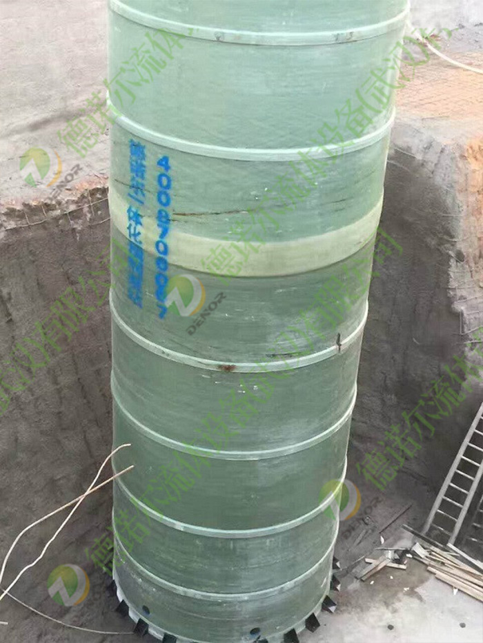 一體化預(yù)制泵站天河機(jī)場現(xiàn)場安裝圖