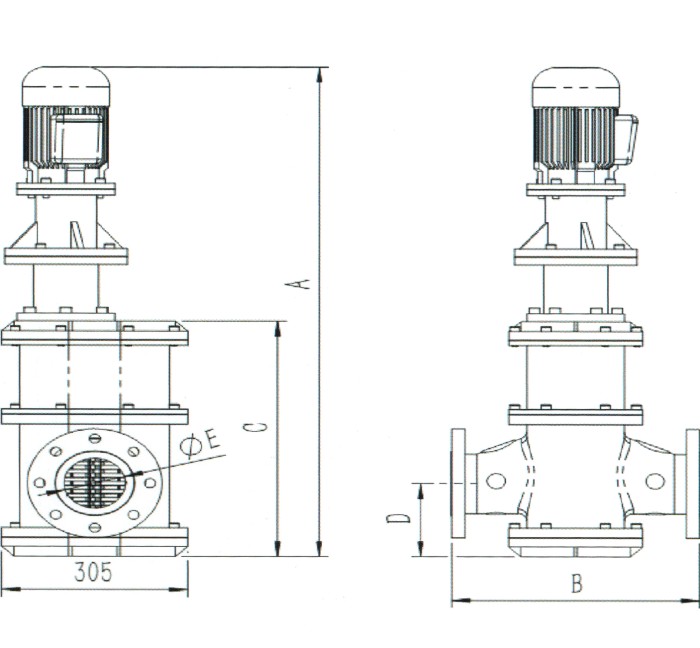 粉碎格柵結(jié)構(gòu)圖 粉碎格柵結(jié)構(gòu)圖