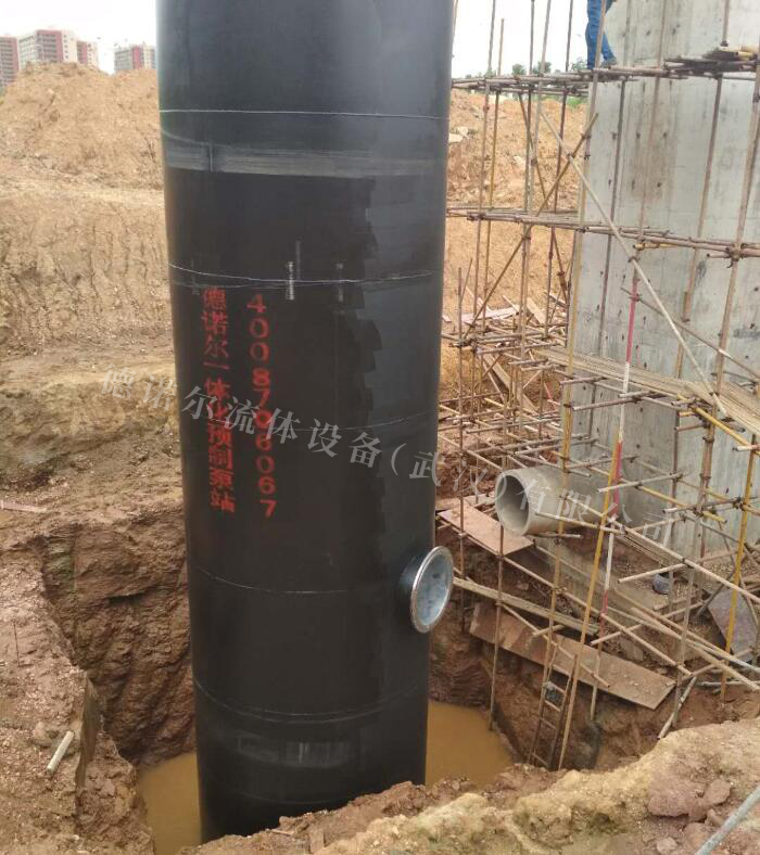 泵站現(xiàn)場安裝圖2 泵站現(xiàn)場安裝圖2