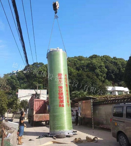 一體化城鎮(zhèn)污水提升預(yù)制泵站 一體化城鎮(zhèn)污水提升預(yù)制泵站