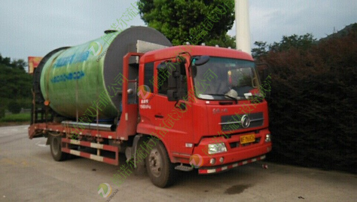 安徽玻璃鋼一體化預(yù)制泵站順利完成安裝 安徽玻璃鋼一體化預(yù)制泵站順利完成安裝