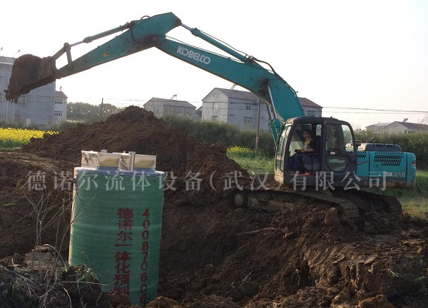 鐘祥冷水店一體化污水提升泵站項目 鐘祥冷水店一體化污水提升泵站項目